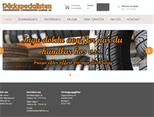 Tablet Screenshot of dackspecialisten.nu